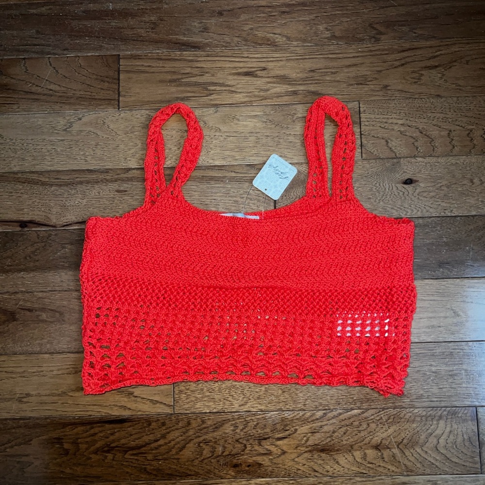 Free People Fuego Sweater Skirt Set Top